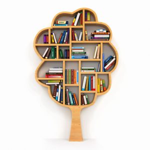 Palliative Care Resources Image of tree shaped book shelf Click to access further information and guidance on Palliative Care